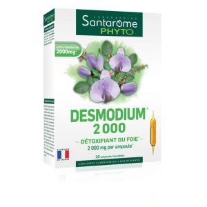 Santarome Desmodium 2000 - 20 ampoules de 10 ml