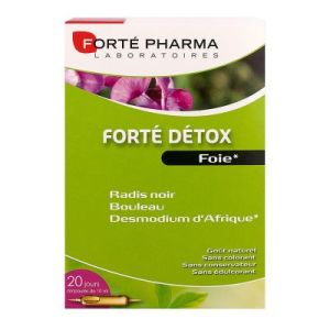 Forté Pharma Forté Détox Foie 20 Ampoules