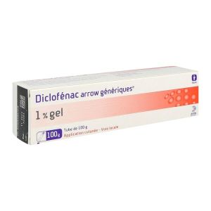 DICLOFENAC ARROW GENERIQUES 1 % gel 100 g en tube