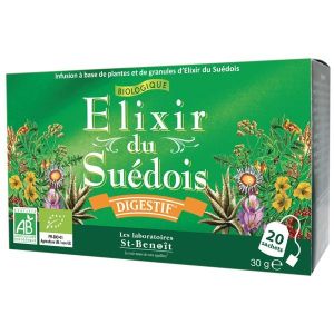 Saint Benoît - Elixir du Suédois BIO Infusion - 20 sachets