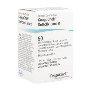 Coaguchek Softclix Lancet (1 Boites De 50 Lancettes Bandelette