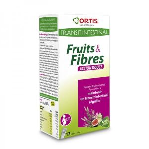 Ortis - Fruits & fibres action douce (femme enceinte) - sticks 12 x 10 g