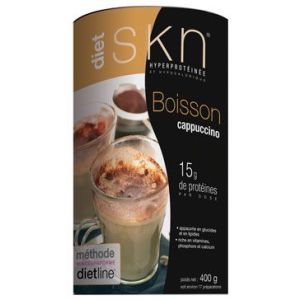 Diet Skn Boisson Capuccino Poudre Pot 400 G 1