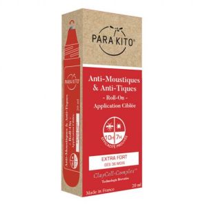 Para'Kito Anti-Moustiques & Anti-Tiques - Extra Forte Liquide Fl Roll-On 20 Ml 1