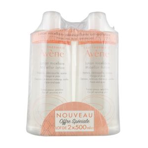 Avène Lotion Micellaire Lot de 2 x 500 ml