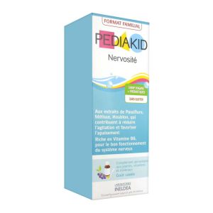 Pediakid - Sirop Pediakid : Nervosité / Cassis - 250 ml