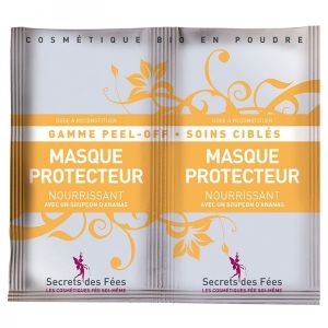 Secrets des fées - Masque protecteur nourrissant BIO - sachet 2 doses de 8 g