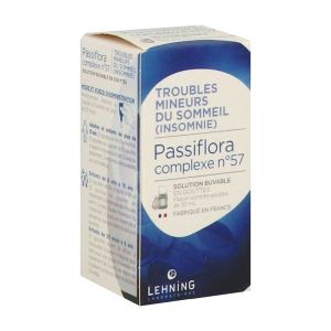 Passiflora Complexe N 57 Solution Buvable En Gouttes 1 Flacon(S) Compte-Gouttes En Verre Jaune(Brun) De 30 Ml