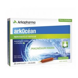 Arkocean Magnesium Marin Gout Caramel 20 Ampoules