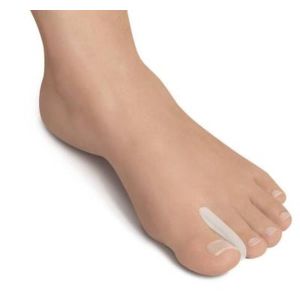 ORLIMAN FEETPAD SEPARATEUR GEL DEMI LUNE SEPARATEUR ORTEIL BOITE TRANSPARENT TL 2