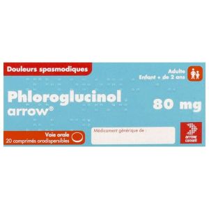 Phloroglucinol Arrow 80 Mg Comprime Orodispersible B/20