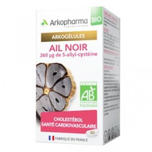 ARKOGELULES AIL NOIR BIO 40VG