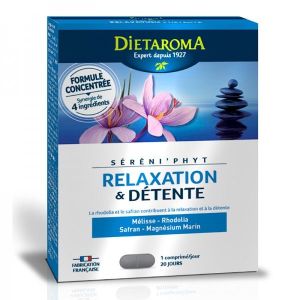 Dietaroma - Séréni'Phyt - 20 comprimés