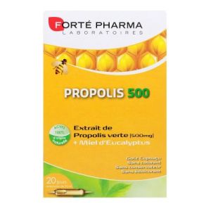 Forté Pharma Propolis 500 20 Ampoules