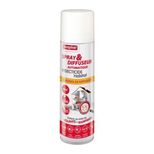 Beaphar Spray Et Diffuseur Automatique Insecticide Habitat 250Ml