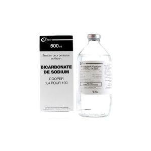 Bicarbonate De Sodium Cooper 1,4 % Solution Pour Perfusion En Flacon De 500 Ml