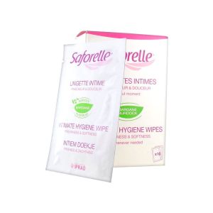 Saforelle lingettes intimes 10 sachets individuels