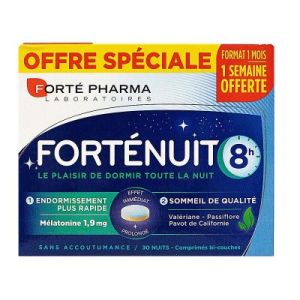 Forté Pharma Forté Nuit 8h 30 Comprimés Offre Spéciale