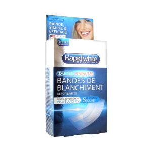 Rapid White Bandes Blanchissantes - Bandes Adhesives Sachet 14