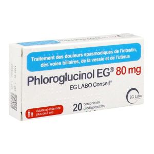 Phloroglucinol Eg 80 Mg Comprime Orodispersible B/20