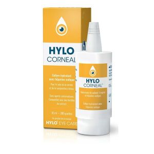 HYLO CORNEAL COLLYRE LIQUIDE FLACON 10 ML 1