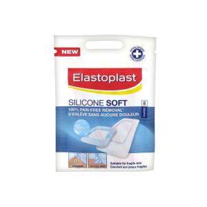 ELASTOPLAST PANSEMENT SILICONE SOFT 2 TAILLES BOITE DE 8