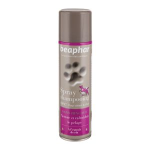 Beaphar Shampooing Sec Spray Sans Rincage Flacon 250 Ml 1