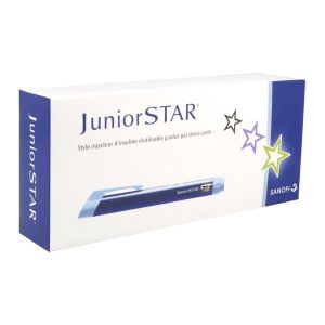 Juniorstar Stylo Injecteur D'Insuline Reutilisable G Bleu 1