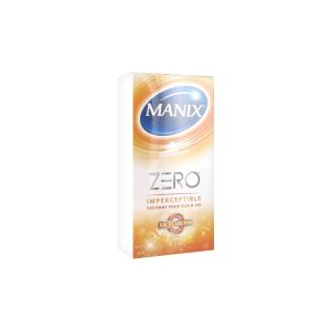 Manix Zéro Imperceptible 12 Préservatifs