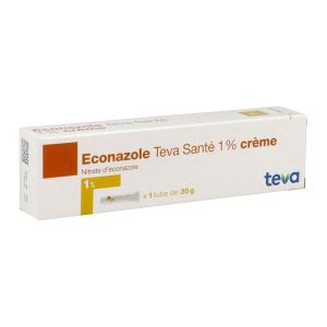 ECONAZOLE TEVA SANTE 1 % crème 30 g en tube