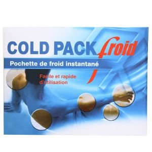 Kit froid instantané spécial membre sectionné - 1 pochette isotherme avec 2  packs de froid - Farmor