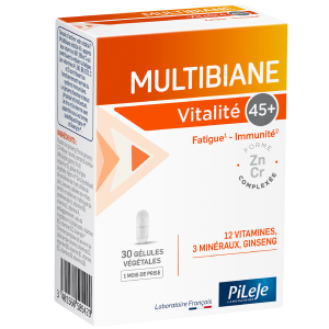 Pilège Multibiane Vitalité 45+ 30 gélules 30 gélules