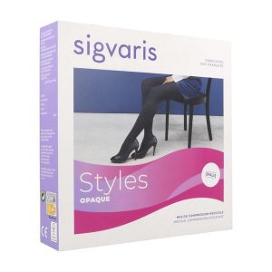 Sigvaris Styles Opaque Classe 2 Collant Noir Medium Normal 2