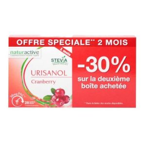 Naturactive Urisanol Cranberry Lot de 2 x 28 Sticks