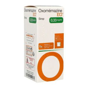 Oxomemazine Eg 0,33 Mg/Ml Sirop 150 Ml En Flacon Avec Gobelet Doseur