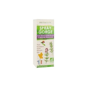 Phytoceutic Spray Gorge aux Huiles Essentielles Bio 15 ml