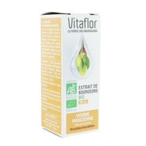 Vitaflor Extrait De Bourgeons Viorne Mancienne Compte-Goutte Flacon 15 Ml 1