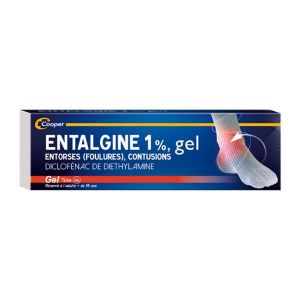 ENTALGINE 1 POUR CENT GEL 1 tube(s) aluminium verni de 50 g