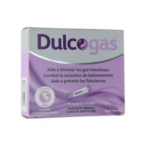 Dulcogas Gout Menthe 18 Sticks