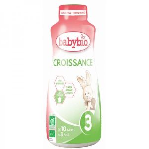 Babybio - Lait de croissance liquide dès 10 mois  BIO - 1 litre