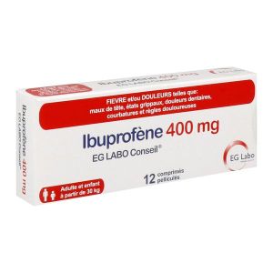 Ibuprofene Eg Labo Conseil 400 Mg Comprime Pellicule B/12