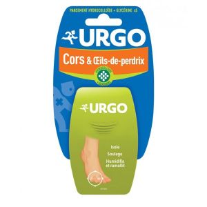 Urgo Traitement Cors/Oeil De Perdrix Pansement 5