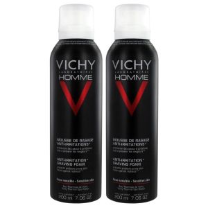 Vichy Homme Mousses A Raser Anti Irritation Sans Paraben Promo 2