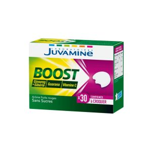 Juvamine Vitamine C + Ginseng + Guarana Cpr Efferv Tube 30