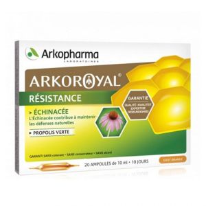 Arkoroyal Resistance 20 Ampoules