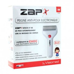 Visiomed Zap'x Peigne Anti-Poux Electronique VM-X100