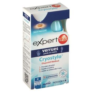 Expert 1.2.3 Cryostylo Anti-Verrues Liquide Flacon 45 Ml 1