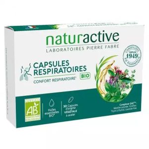 NATURACTIVE CAPSULES RESPIRATOIRES BIO 30