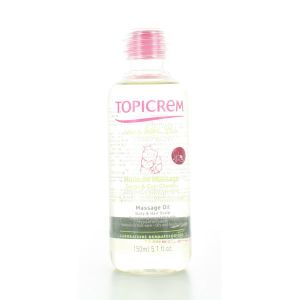 Topicrem Soins Bébé Bio Huile de Massage Maman & Bébé 150 ml