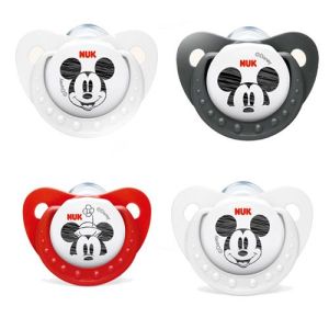 Nuk Sucettes Mickey Silicone T2 2